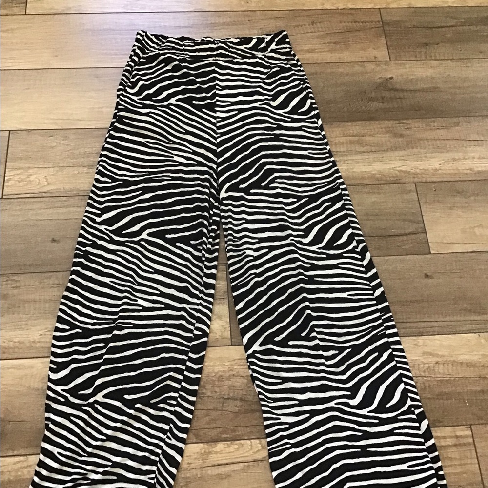 Zebra Wide leg pants